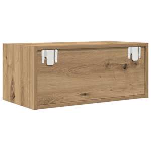 TV skříňka dub artisan 60x31x25,5 cm kompozitní dřevo - obrázek 8