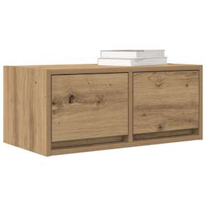 TV skříňky 2 ks Dub Artisan 60x31x25,5 cm Dřevěné konstrukce - obrázek 4