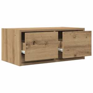 TV skříňky 2 ks Dub Artisan 60x31x25,5 cm Dřevěné konstrukce - obrázek 5