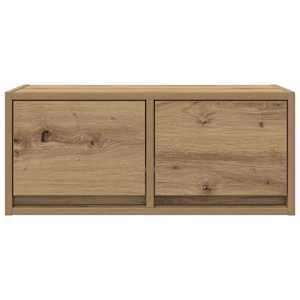 TV skříňky 2 ks Dub Artisan 60x31x25,5 cm Dřevěné konstrukce - obrázek 7