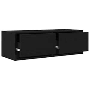 TV skříňka Černý dub 80x31x25,5 cm Dřevěná konstrukce - obrázek 5