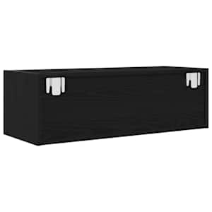 TV skříňky 2 ks Dub černý 80x31x25,5 cm Dřevěné konstrukce - obrázek 9