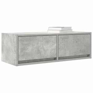 TV skříňka betonově šedá 80x31x25,5 cm kompozitní dřevo - obrázek 4