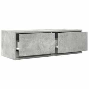 TV skříňka betonově šedá 80x31x25,5 cm kompozitní dřevo - obrázek 5
