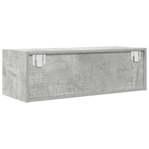 TV skříňka betonově šedá 80x31x25,5 cm kompozitní dřevo - obrázek 8