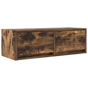 TV skříňka kouřový 80x31x25,5 cm kompozitní dřevo - obrázek 2
