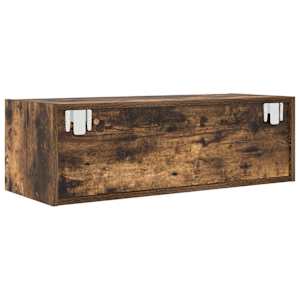 TV skříňka kouřový 80x31x25,5 cm kompozitní dřevo - obrázek 8