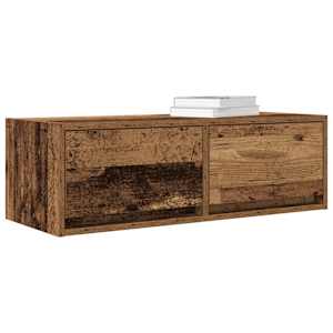 TV skříňka starého dřeva 80x31x25,5 cm kompozitní dřevo - obrázek 4