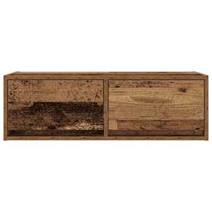 TV skříňka starého dřeva 80x31x25,5 cm kompozitní dřevo - obrázek 6