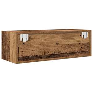 TV skříňka starého dřeva 80x31x25,5 cm kompozitní dřevo - obrázek 8
