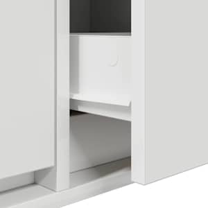 Televizní skříň Bílá 100 x 31 x 25,5 cm Kompozitní dřevo - obrázek 11
