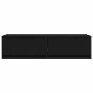Televizní skříň Černý dub 100 x 31 x 25.5 cm Kompozitní dřevo - obrázek 7
