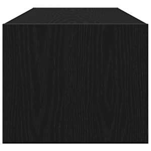 Televizní skříň Černý dub 100 x 31 x 25.5 cm Kompozitní dřevo - obrázek 8