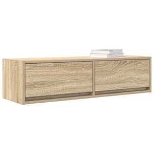 Televizní skříň dub sonoma 100 x 31 x 25.5 cm Kompozitní dřevo - obrázek 3