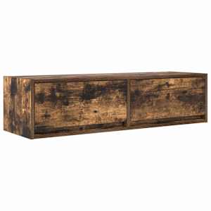 Televizní skříň Kouřový dub 100 x 31 x 25.5 cm Kompozitní dřevo - obrázek 2