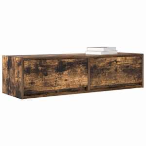 Televizní skříň Kouřový dub 100 x 31 x 25.5 cm Kompozitní dřevo - obrázek 3