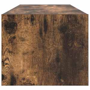 Televizní skříň Kouřový dub 100 x 31 x 25.5 cm Kompozitní dřevo - obrázek 8