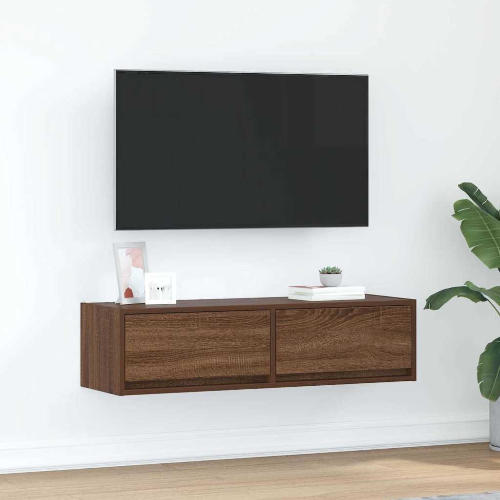 TV Riiul Pruun Tehispuit 100x31x25,5 cm