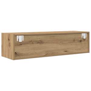 Televizní skříň dub artisan 100 x 31 x 25,5 cm Kompozitní dřevo - obrázek 6