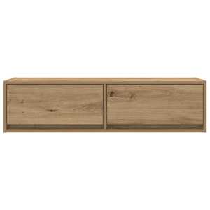 Televizní skříň dub artisan 100 x 31 x 25,5 cm Kompozitní dřevo - obrázek 7