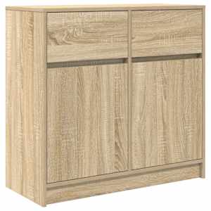 Příborník se zásuvkou Sonoma Dub 80x34x76 cm Dřevěné konstrukce - obrázek 2