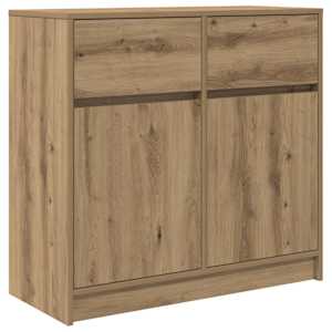 Příborník se zásuvkou Artisan Dub 80x34x76cm Dřevěná konstrukce - obrázek 2