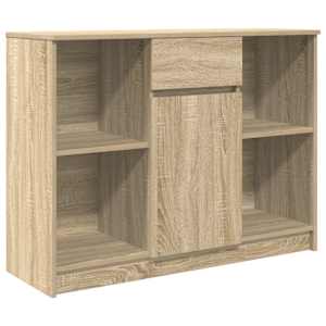 vidaXL puhvetkapp sahtliga, sonoma tamm, 101x35x76 cm, tehispuit