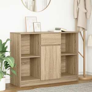 Příborník se zásuvkou Sonoma Dub 101x35x76 cm kompozitní dřevo - obrázek 1