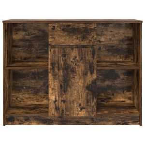 Příborník se zásuvkou Kouřový dub 101x35x76 cm kompozitní dřevo - obrázek 6