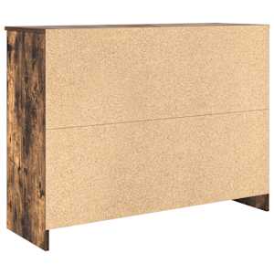 Příborník se zásuvkou Kouřový dub 101x35x76 cm kompozitní dřevo - obrázek 8