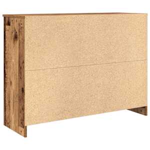 Příborník se zásuvkou Staré dřevo 101x35x76 cm kompozitní dřevo - obrázek 8