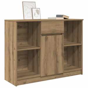 Příborník se zásuvkou Artisan Dub 101x35x76 cm kompozitní dřevo - obrázek 4
