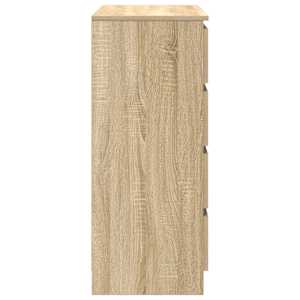 Příborník se zásuvkami Dub Sonoma 71x35x84 cm kompozitní dřevo - obrázek 7