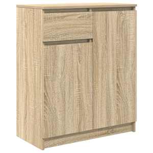 Příborník se zásuvkou Sonoma Dub 71x35x84 cm kompozitní dřevo - obrázek 2