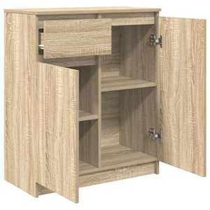Příborník se zásuvkou Sonoma Dub 71x35x84 cm kompozitní dřevo - obrázek 5