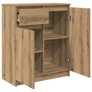 Příborník se zásuvkou Artisan Dub 71x35x84 cm kompozitní dřevo - obrázek 5