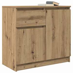 Příborník se zásuvkou Artisan Dub 71x35x65 cm kompozitní dřevo - obrázek 4