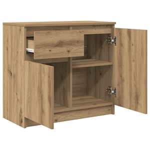 Příborník se zásuvkou Artisan Dub 71x35x65 cm kompozitní dřevo - obrázek 5