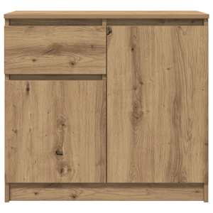 Příborník se zásuvkou Artisan Dub 71x35x65 cm kompozitní dřevo - obrázek 6