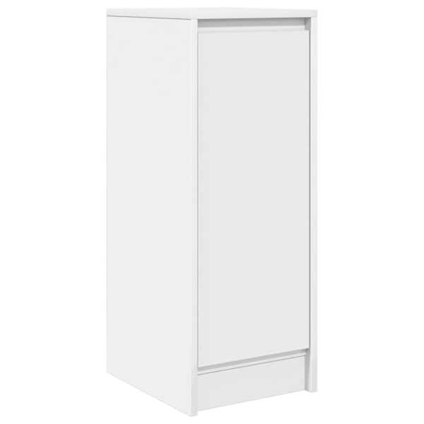 vidaXL puhvetkapp, valge, 29,5x34x76 cm, tehispuit