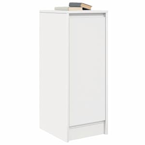 Příborník bílý 29,5x34x76 cm Dřevěná konstrukce - obrázek 4