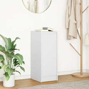 Komoda bela 29,5x34x76 cm inženirski les