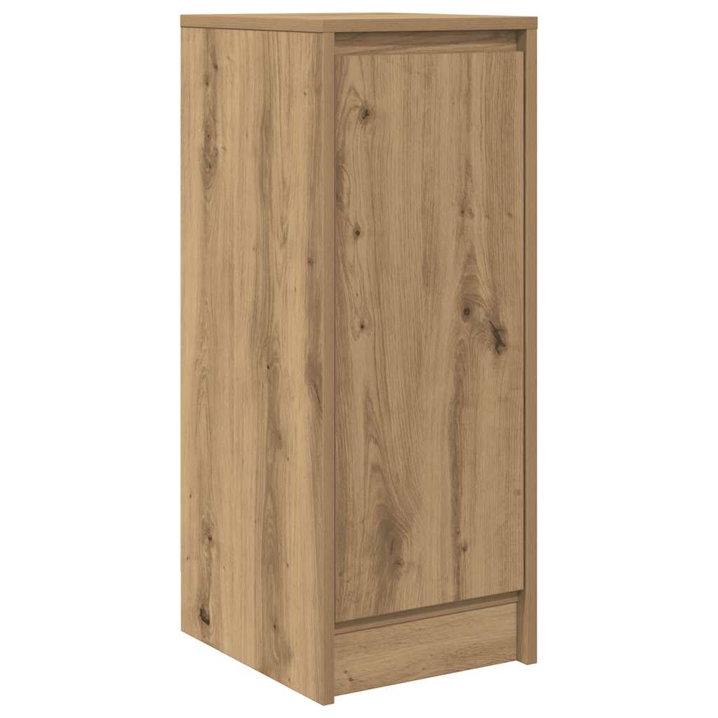 vidaXL Dressoir 29,5x34x76 cm bewerkt hout artisanaal eikenkleur, foto 3
