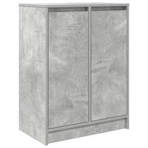 Příborník Betonově šedá 57x34x76 cm Dřevěné konstrukce - obrázek 2