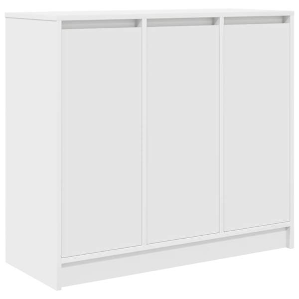 vidaXL puhvetkapp, valge, 85x34x76 cm, tehispuit