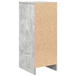 Příborník betonově šedý 29,5x34x76 cm kompozitní dřevo - obrázek 8