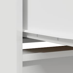 Skříňka se zásuvkou bílá 55,5x34x119,5 cm kompozitní dřevo - obrázek 10