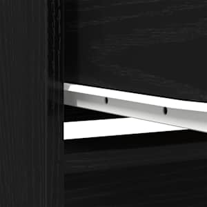 Skříňka se zásuvkou Černý dub 55,5x34x119,5 cmkompozitní dřevo - obrázek 10
