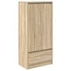 vidaXL kapp sahtliga, Sonoma tamm 55,5x34x119,5 cm, tehispuit