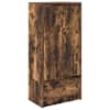 vidaXL kapp sahtliga, suitsutatud tamm 55,5x34x119,5 cm, tehispuit